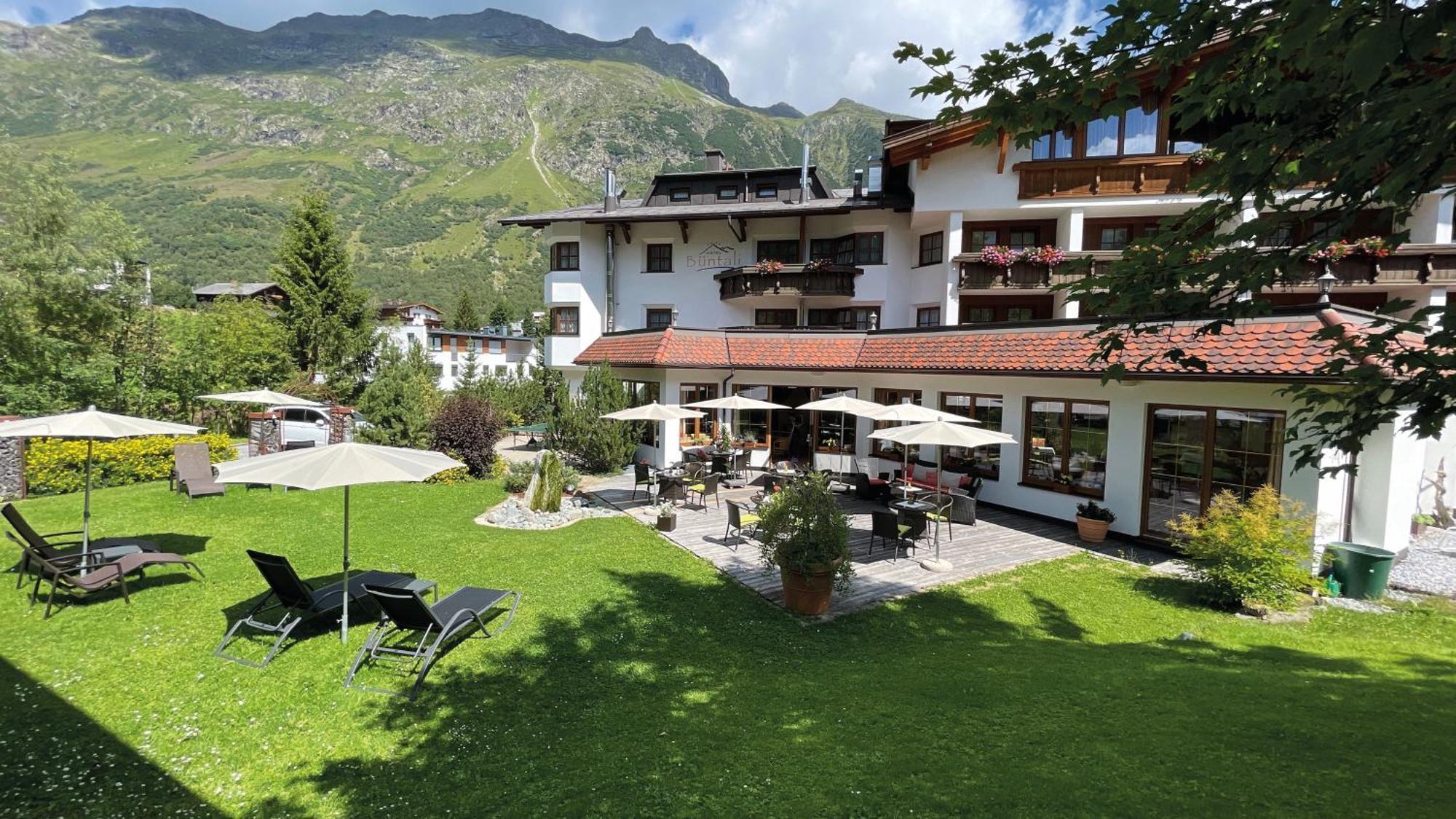 Hotel Büntali Galtür Exterior foto